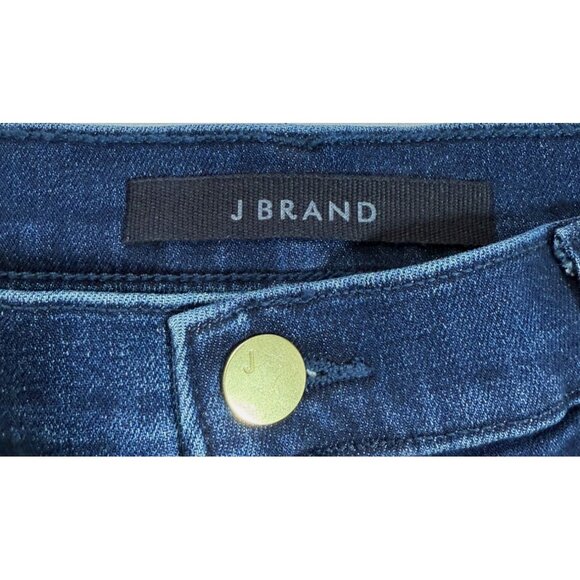 J Brand Womens Fix Indigo Skinny Jeans Size 31 Premium Denim MSRP $228 - Picture 5 of 6